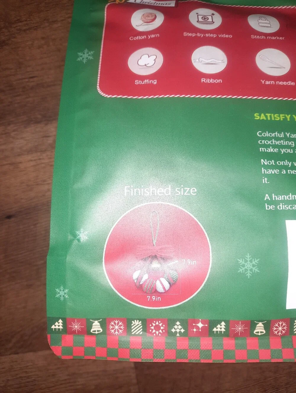 New Christmas Crochet Craft Kit